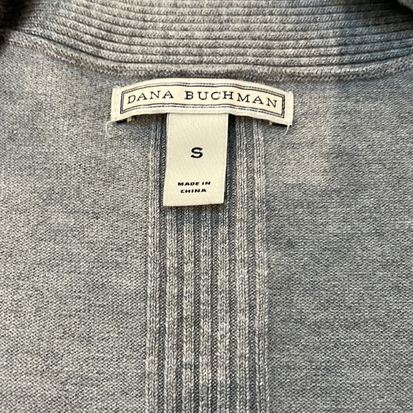 Dana Buchman gray lightweight cardigan Sz S nwot - Picture 4 of 5